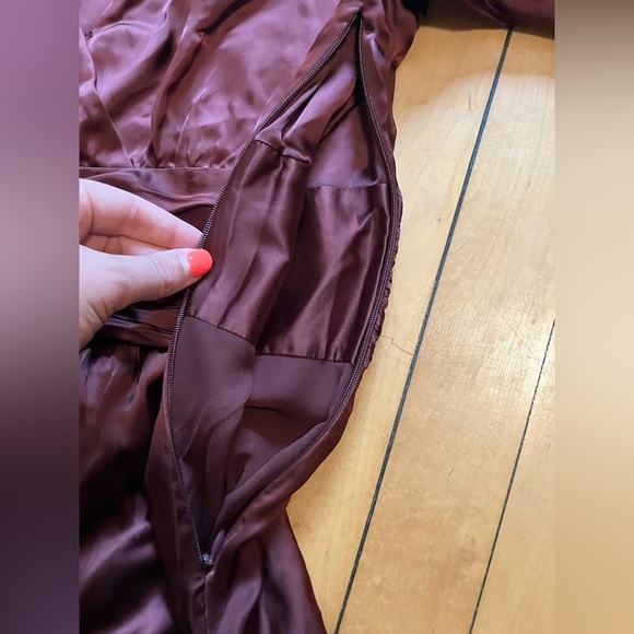 Wilfred Rhythm Dress in Truffle - Picture 4 of 11